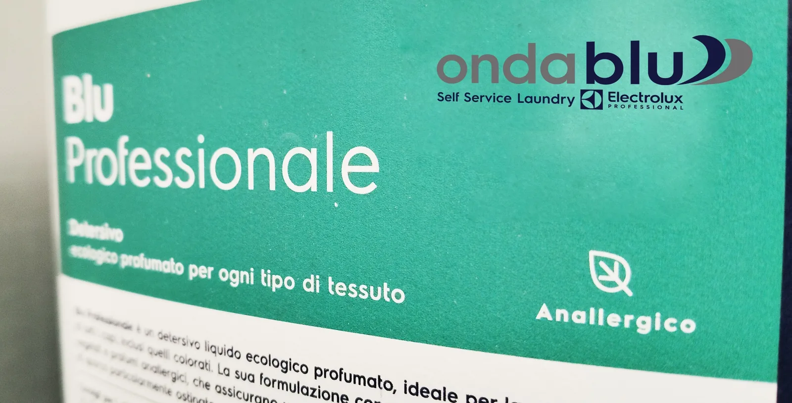 Detergente professionale anallergico OndaBlu Avellino